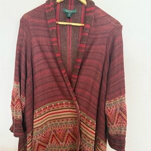 Lauren Ralph Lauren 100% Linen Wrap.